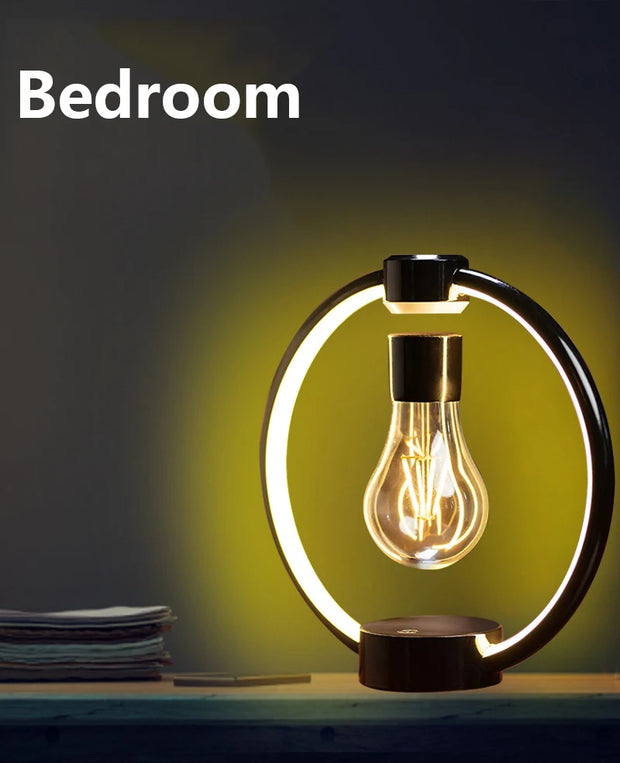 New Magnetic Levitation Lamp Creativity Floating LED Bulb Home Office Desk Decoration Birthday Gift Table Novelty Night Light